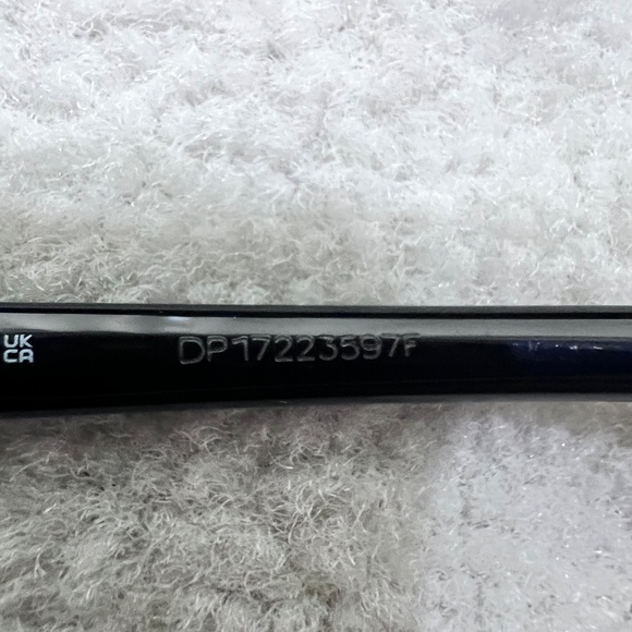 Prada 0PR 69ZS Gold Frame Green Lenses Logo Shield Wrap Mask Runway Sunglasses - Picture 13 of 15